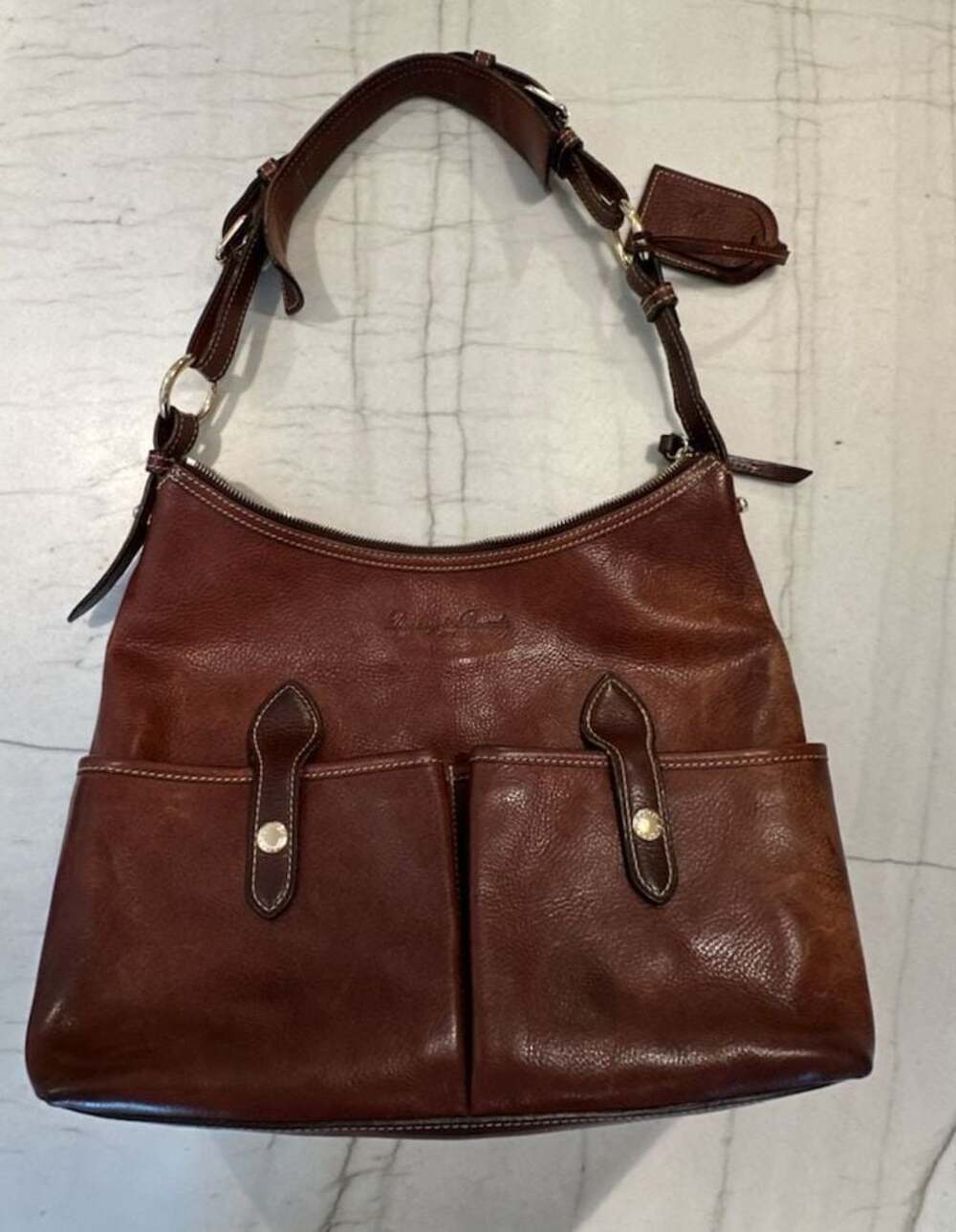 Dooney & Bourke Florentine Large Lucy Hobo - Brown